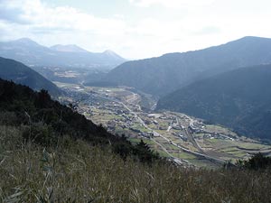 立野峡谷地质景点